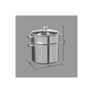 151349-5 COUSCOUS POT SS D 26CM