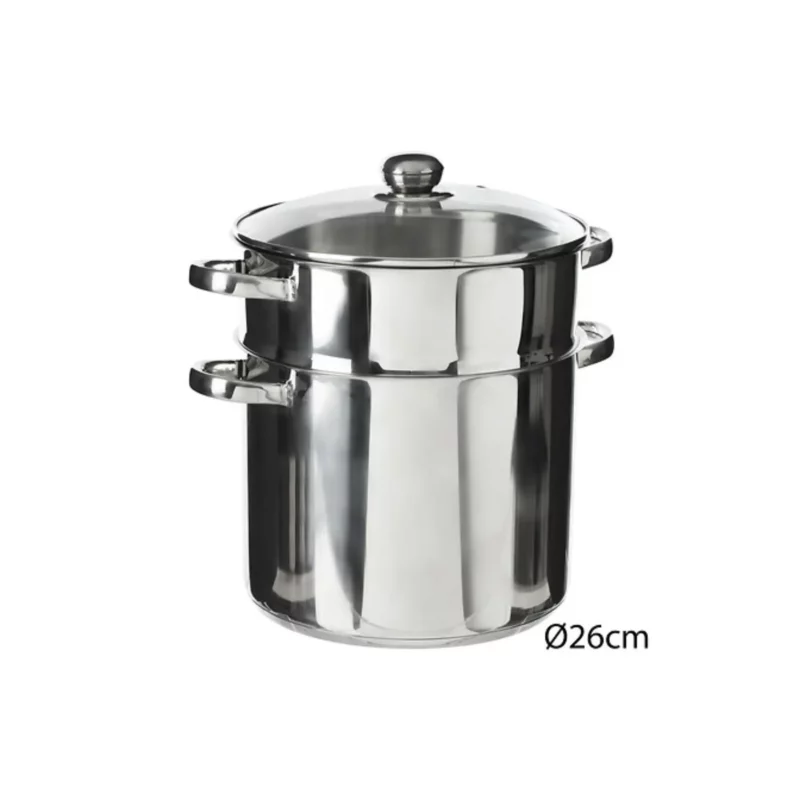 151349 COUSCOUS POT SS D 26CM