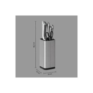 5 KNIVES + SCIS SS STAND