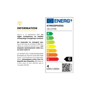 161370A-4 GLOBE AMB TWST LED BULB G125M
