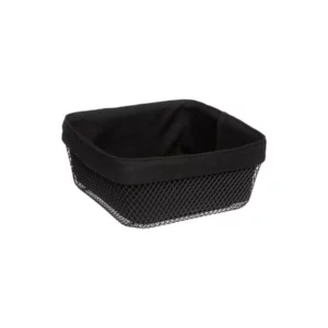 169227 SQUARE BLK BREAD BASKET