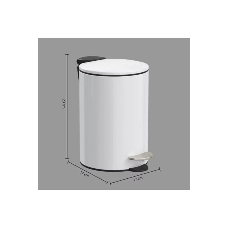 SOFTCL 3L DUSTBIN COTON COLOR