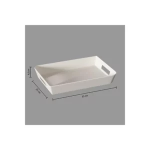179729A-1 MELAM TRAY 35X25 WHITE