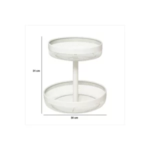 2TIERS ARG MAYAJ FRUIT BASKET