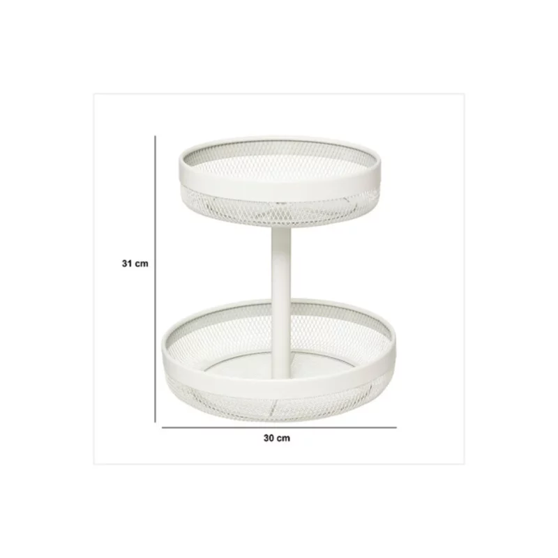 2TIERS ARG MAYAJ FRUIT BASKET