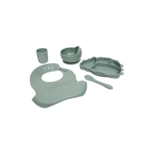 KIDS DINO SILICONE MEAL SET GR
