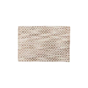 204983A BRAID CTN BATHMAT TAUPE 50X75