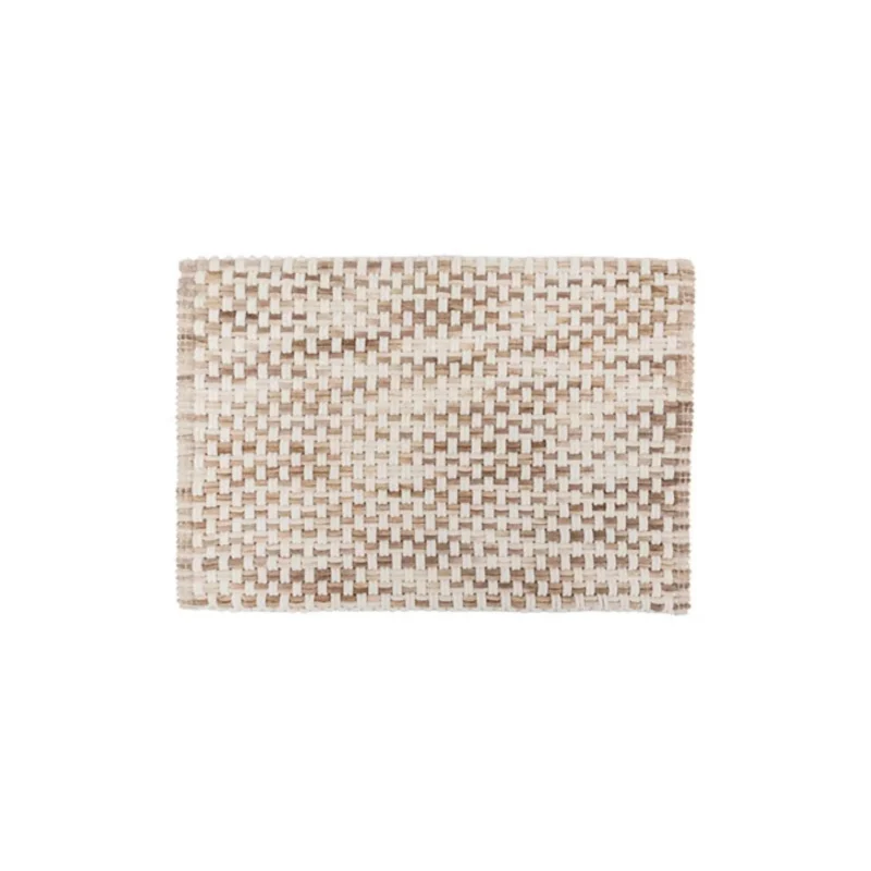 204983A BRAID CTN BATHMAT TAUPE 50X75