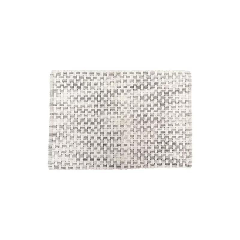 BRAID COTON BATHMAT GRI 50X75