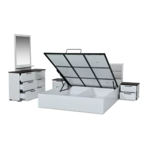 5.5FT BED SET-N.STND-DRSS-MIRR