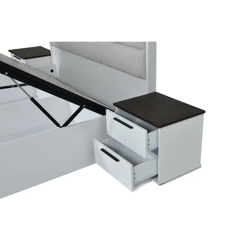 5.5FT BED SET-N.STND-DRSS-MIRR