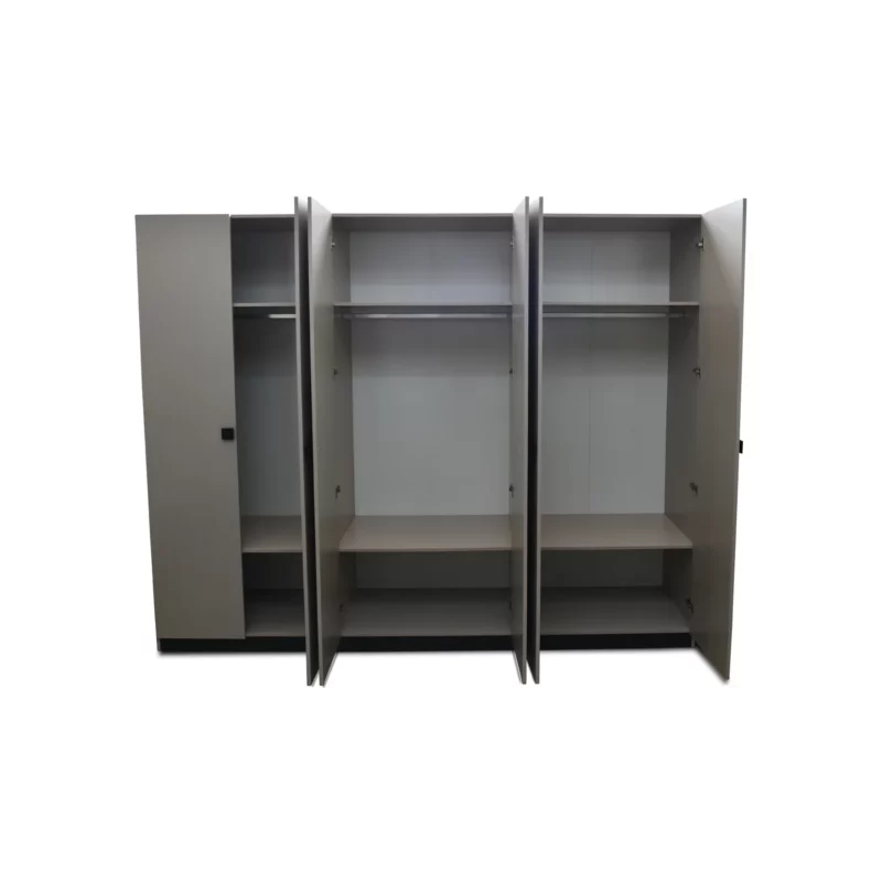 ROSEAR Latte Wood Effect Wardrobe