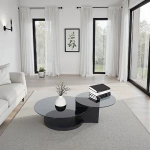 COFFEE TABLE HB23 BLACK OAK