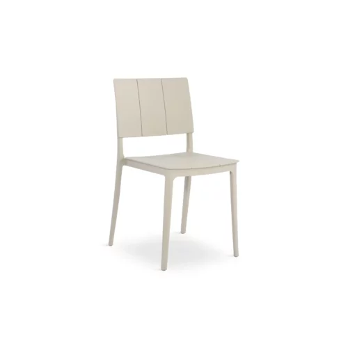 1860-BEIGE9057-3 Sitlin Outdoor Plastic Chair