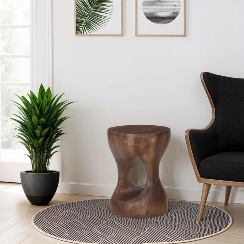 ART-69027 SIDE TABLE WOOD