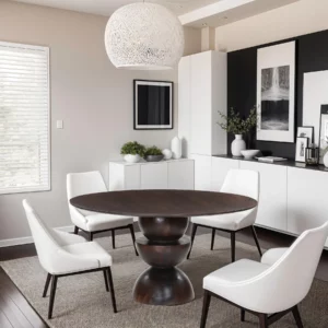 FAVA Wooden Dining Table 140_140cm