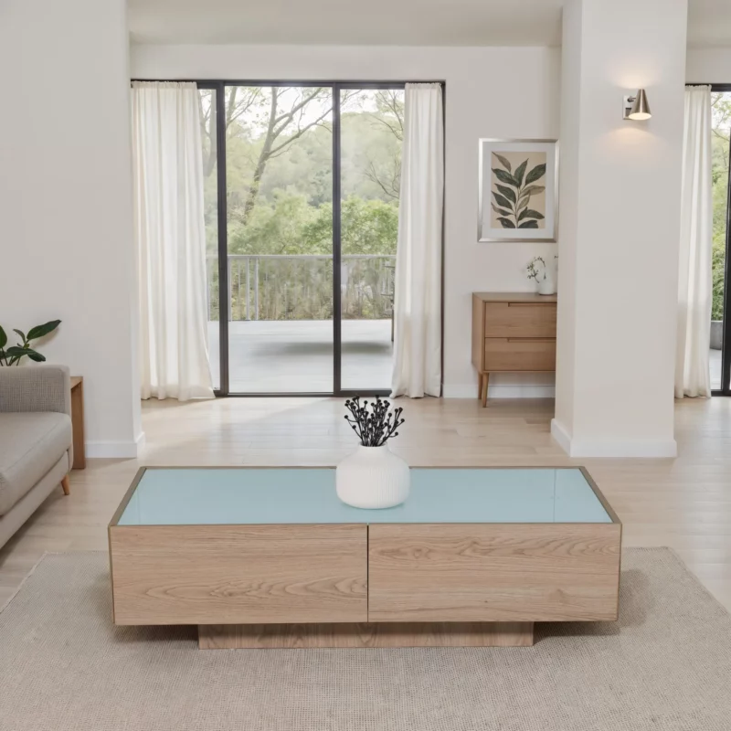 COFFEE TABLE NATURAL OAK 7055