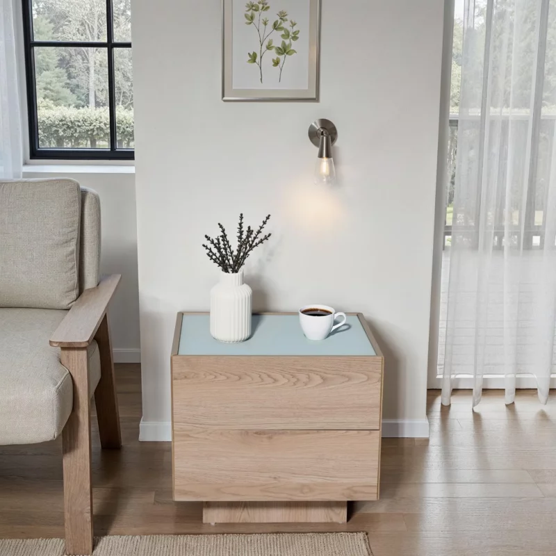 END TABLE NATURAL OAK 7055