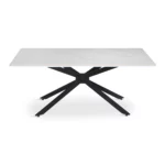 MT-052-WHITE-3 ARCO Dining Table