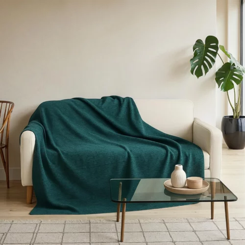 POLYESTER CHENILLE SOFA THROWS