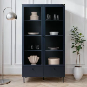 CARACAS52A BOOKCASE NAVY BLUE