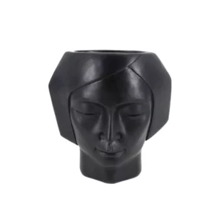 VISO 1 PLANTER POLYRESIN BLACK