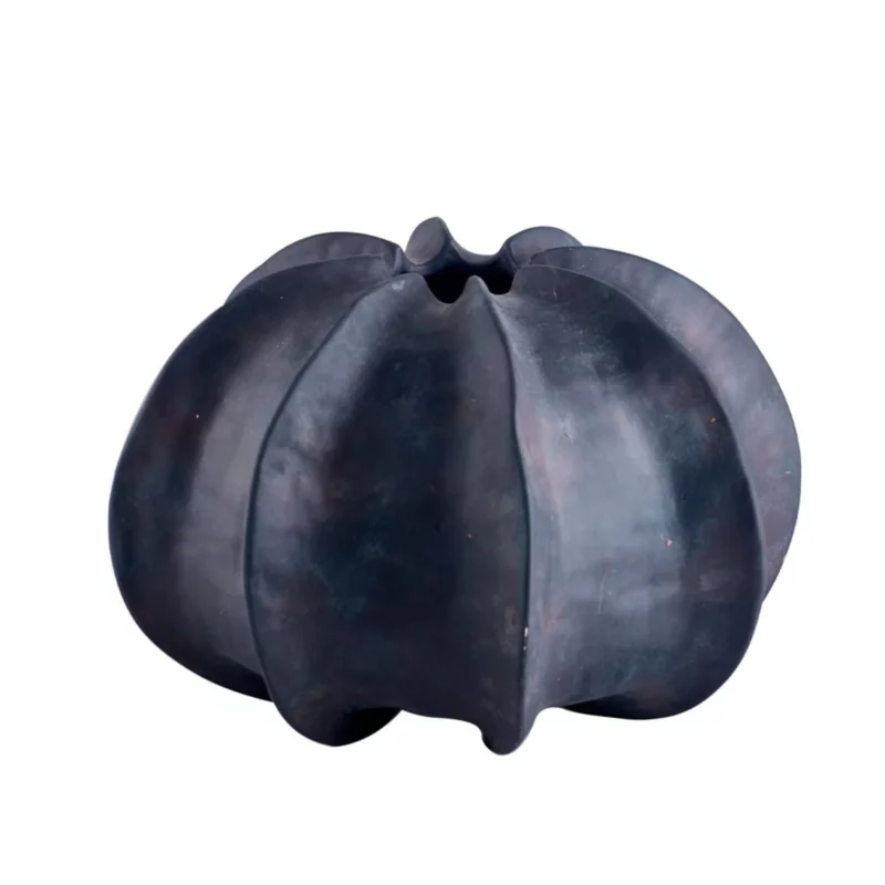 THALIS VASE CERAMIC BLK