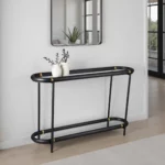 CONSOLE TABLE 7376 MRBL MELAMN