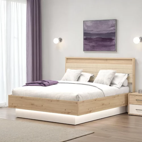 MODENA 5.5FT BED ARTISAN OAK