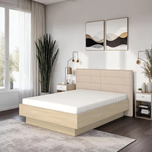 ARBELA BED 5.5FT LIGHT PORT OA