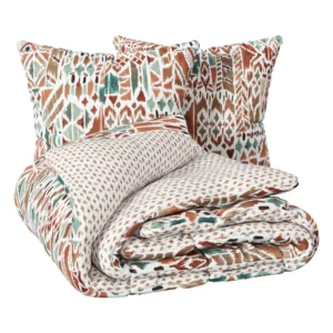 DUVET SET PRINT IKAT 240X220