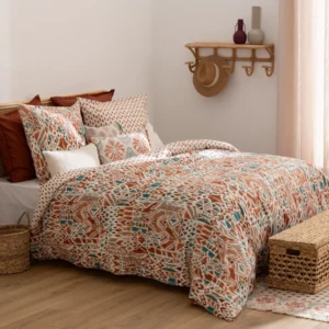 DUVET SET PRINT IKAT 240X220