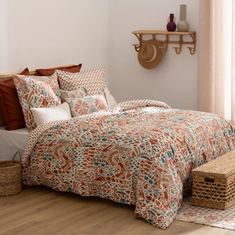 DUVET SET PRINT IKAT 240X220