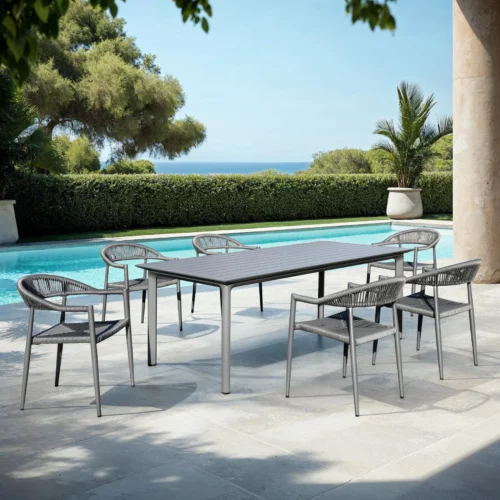 2407T8130-D.GREY_ AMANDA Dining Chair