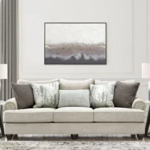 AKINLANE 3 SEATER SOFA BEIGE