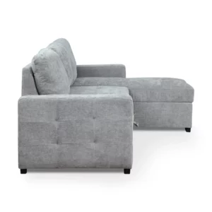 R-CRN SOFA GREY FABRIC