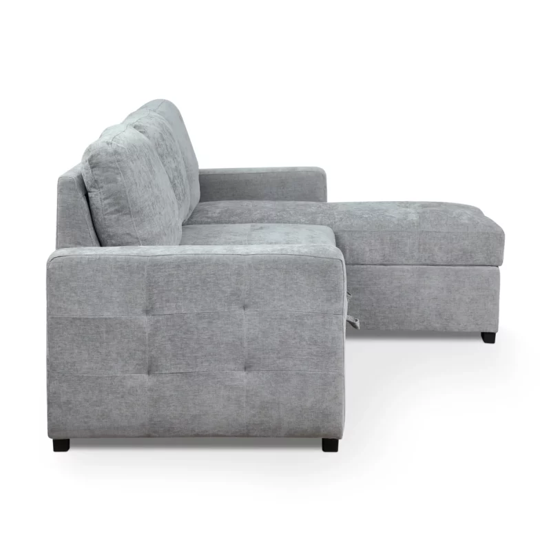 R-CRN SOFA GREY FABRIC