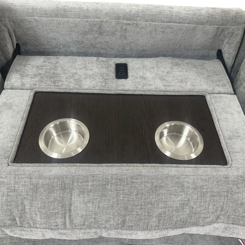 R-CRN SOFA GREY FABRIC