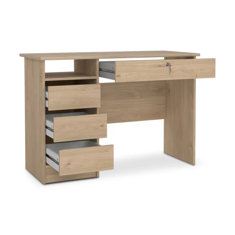 FUNCTION PLUS DESK HICKORY