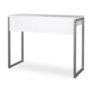 FUNCTION PLUS DESK WHT HIGH GL