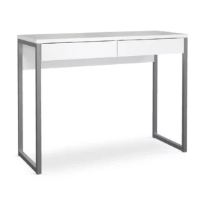 FUNCTION PLUS DESK WHT HIGH GL