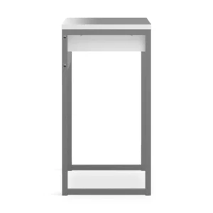 FUNCTION PLUS DESK WHT HIGH GL