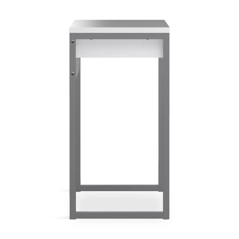 FUNCTION PLUS DESK WHT HIGH GL