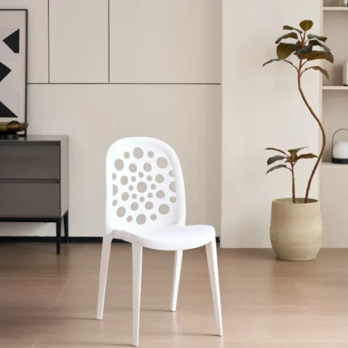 PLASTIC CHAIR WHITE