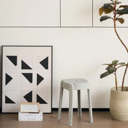 8203-GREY-1 SOLIS Stool Stools