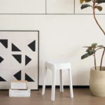8203-WHITE-2 SOLIS Stool Stools