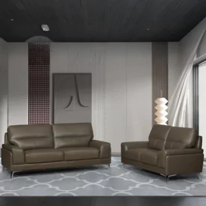 BC9857-3-2-BROWN LENTO Sofa Set