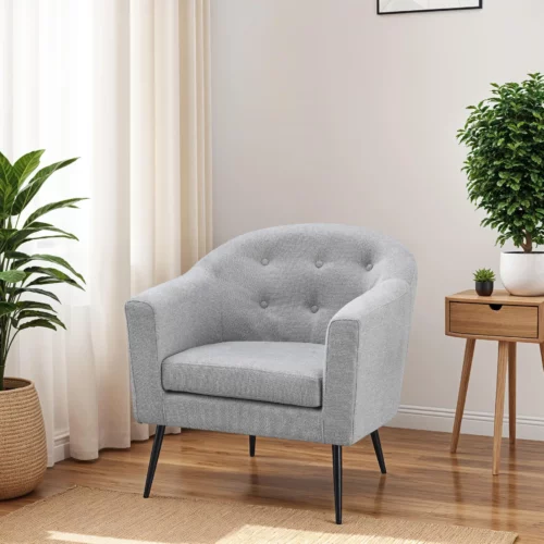CE-AC-2426-L.GREY_ Marigold Armchair