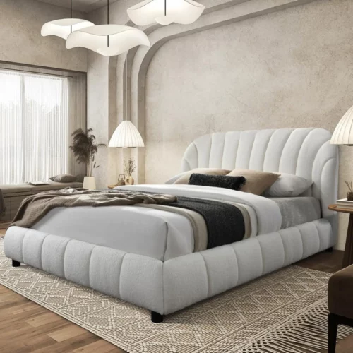 BED 5.5FT CFF0034-4 CREAM