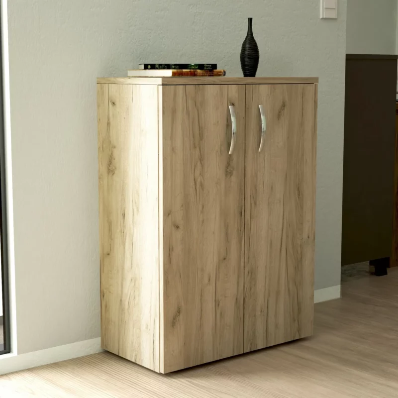 SHOE CABIN 2DOOR K002 GREY OAK